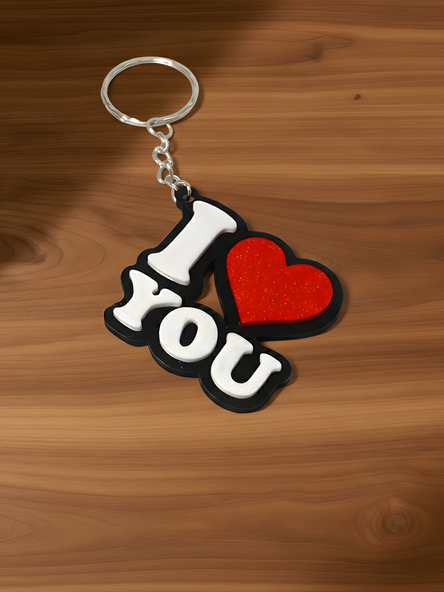 Porte clé "I ❤ You"