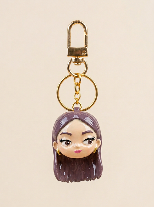 Porte-clé figurine personnalisée imprimée en 3D Ti Tèt Atelier Yoka Guadeloupe